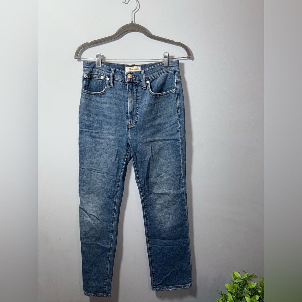 Madewell Womens Slim Demi Boot Bootcut Jeans size 26 EUC